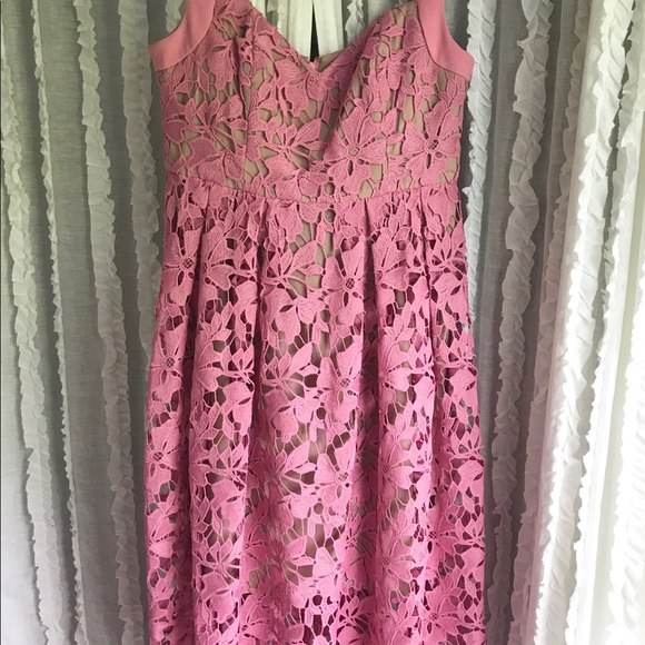 Anthropologie Donna Morgan Rosamund Lace Dress. - Picture 3 of 5